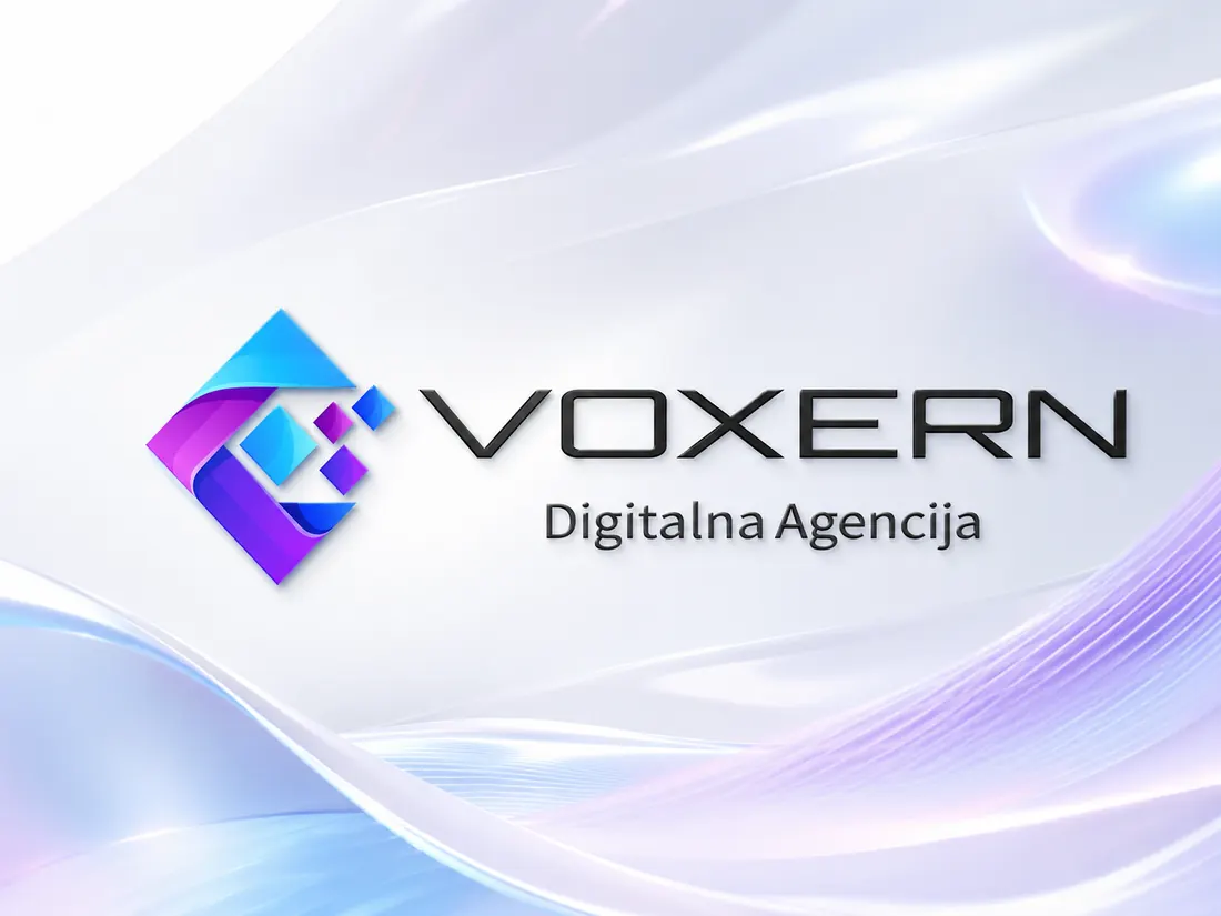 Voxern digitalna agencija svijetli brand vizual