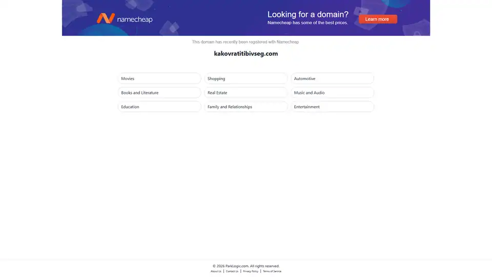 Screenshot web stranice Kakovratitibivseg - kakovratitibivseg.com